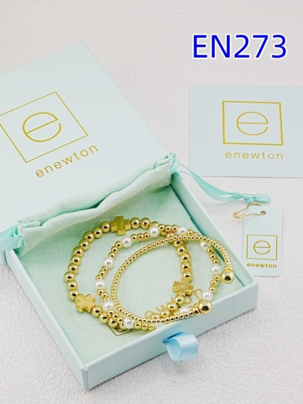 Enewton Style 3-Strand "Classic Empire" Gold Stack